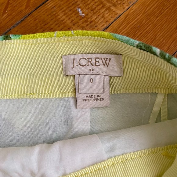 J.Crew Factory printed basketweave mini skirt - Picture 3 of 4